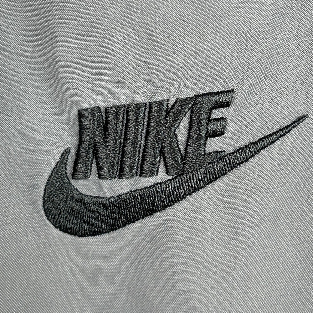 NIKE Tech Woven Pants Gray XL Drawstring Leg Cuffs - Picture 3 of 16